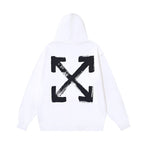 OFF Logo Print Hoodie