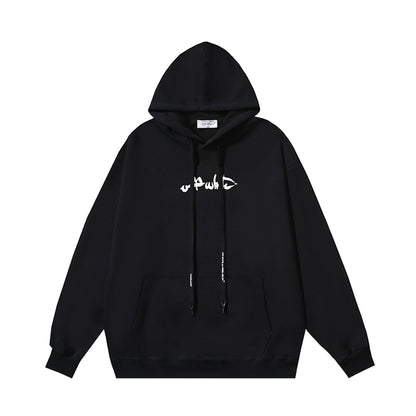 OFF Logo Print Hoodie