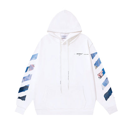 OFF Logo Print Hoodie
