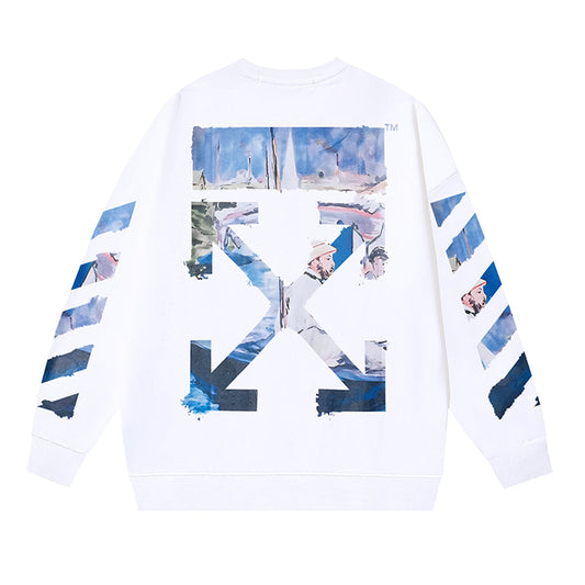 OFF Logo Print Sweatshirt
