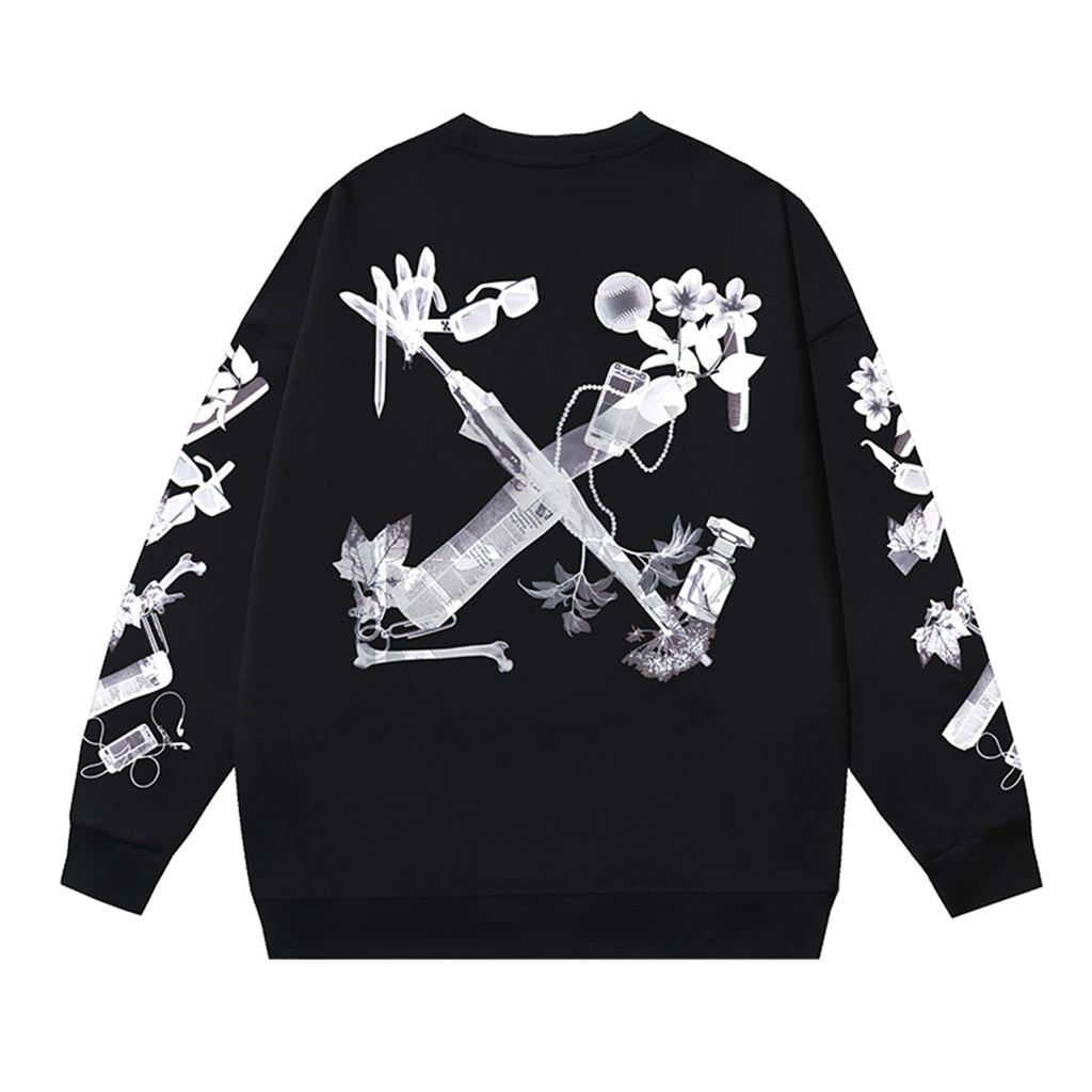 OFF Logo Print Sweatshirt