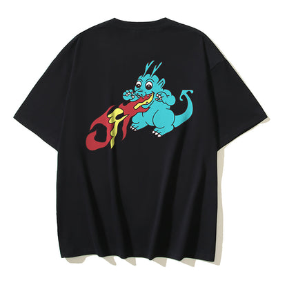 OFF Dragon Print T-shirt