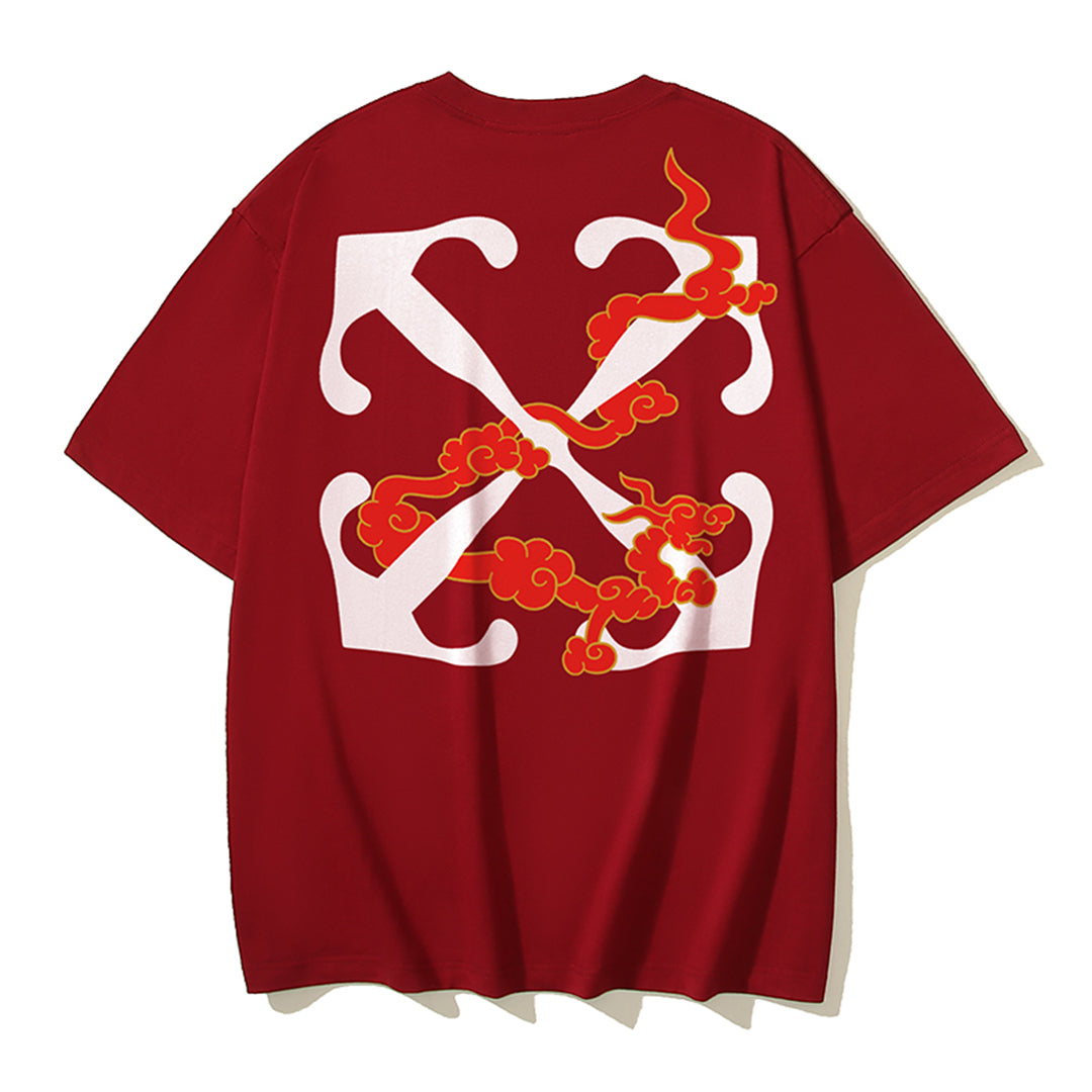 OFF Cloud Print T-shirt