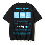 OFF Moon Print T-shirt