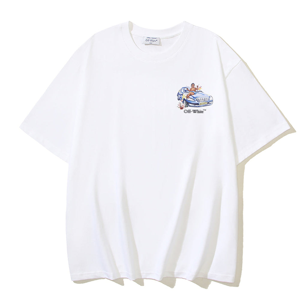 OFF Angel Print T-shirt