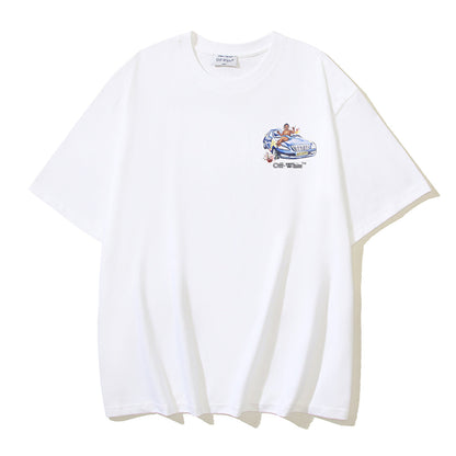 OFF Angel Print T-shirt