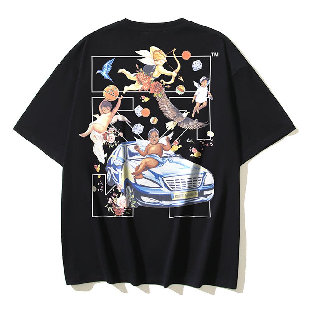OFF Angel Print T-shirt