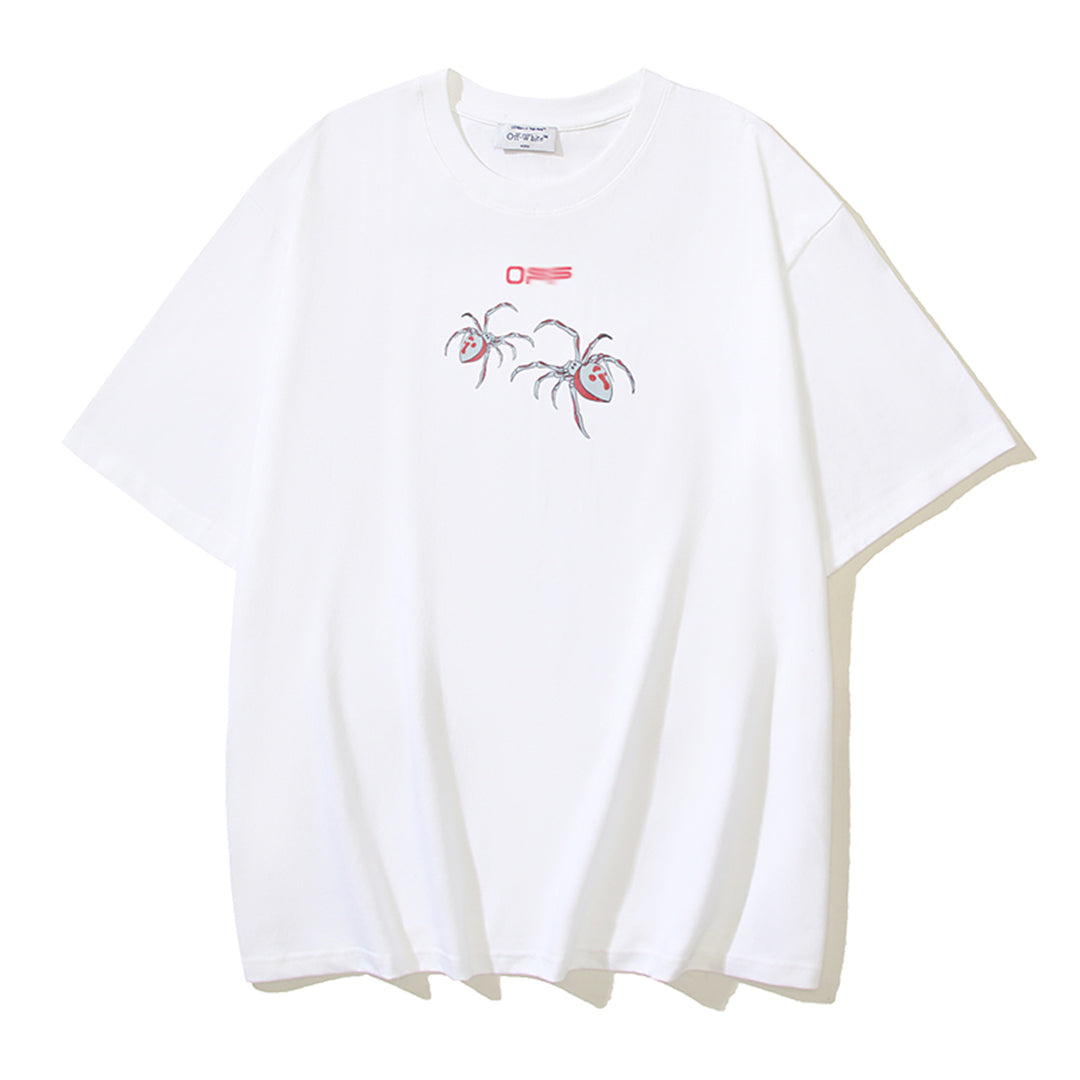 OFF Spider Print T-shirt