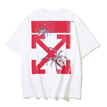 OFF Spider Print T-shirt