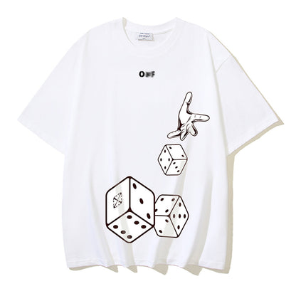 OFF Dice Print T-shirt