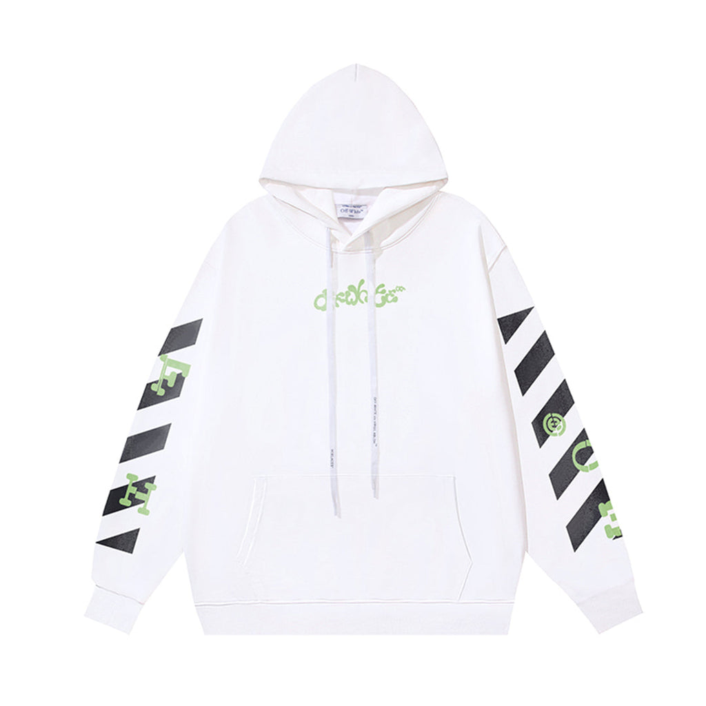 OFF Logo Print Hoodie