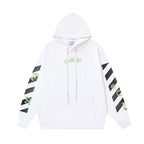 OFF Logo Print Hoodie