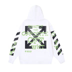 OFF Logo Print Hoodie